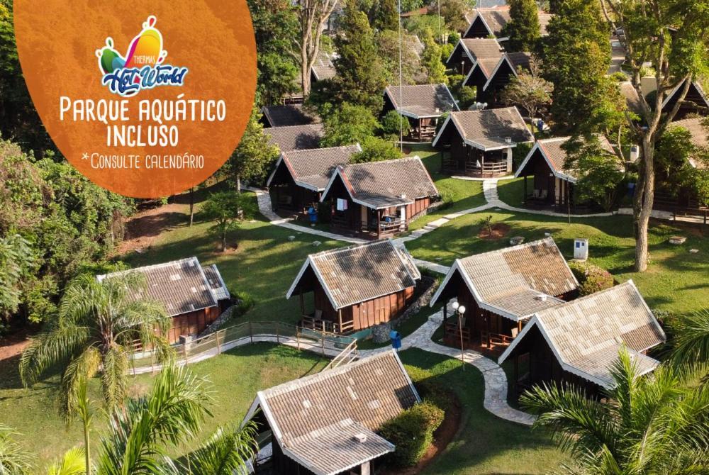 Cabana'S Hotel - Thermas Hot World Monte Siao Ngoại thất bức ảnh