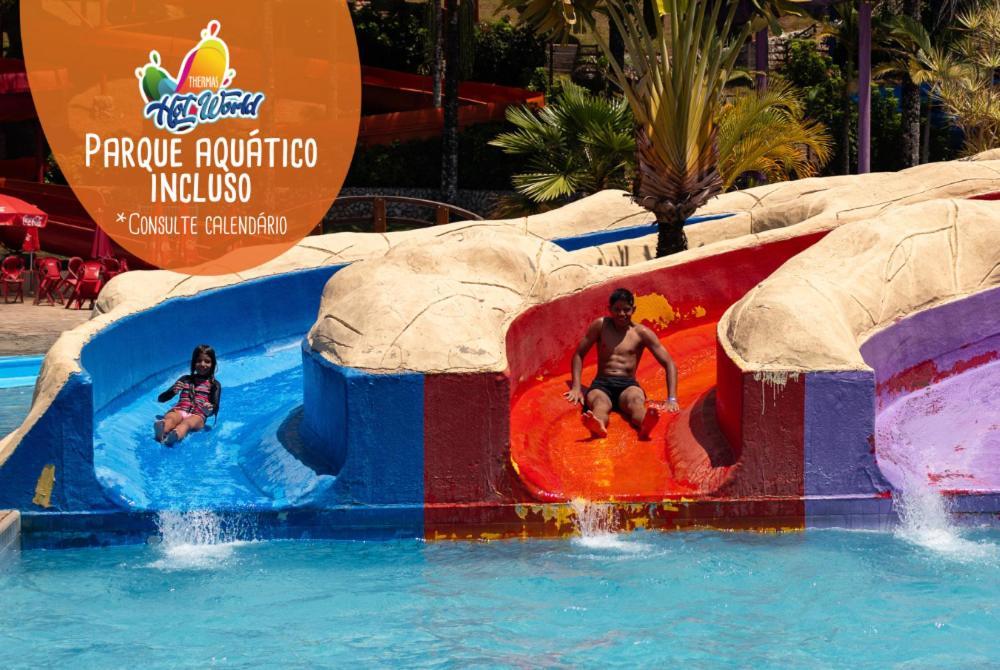 Cabana'S Hotel - Thermas Hot World Monte Siao Ngoại thất bức ảnh