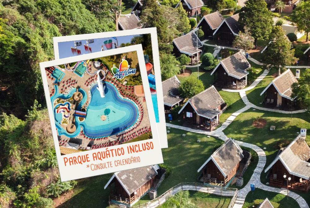 Cabana'S Hotel - Thermas Hot World Monte Siao Ngoại thất bức ảnh