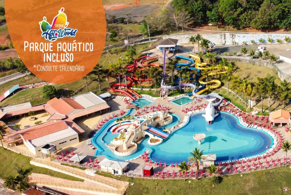Cabana'S Hotel - Thermas Hot World Monte Siao Ngoại thất bức ảnh